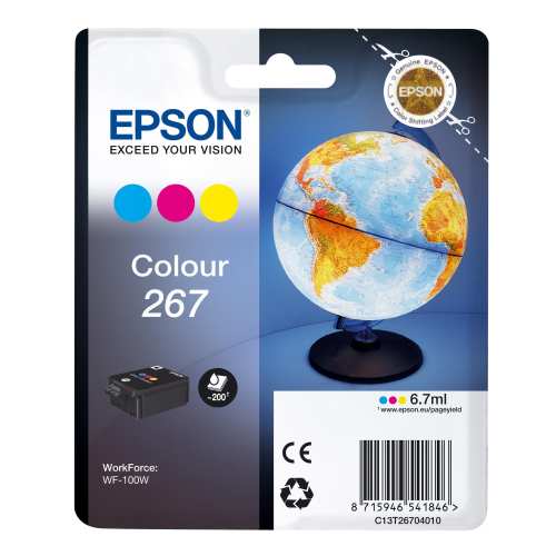 EPSON 267 CARTUCCIA TRICROMIA
